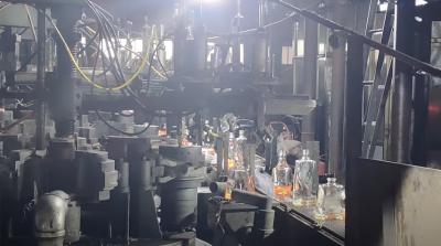Peralatan produksi botol kaca 8S otomatis RSG