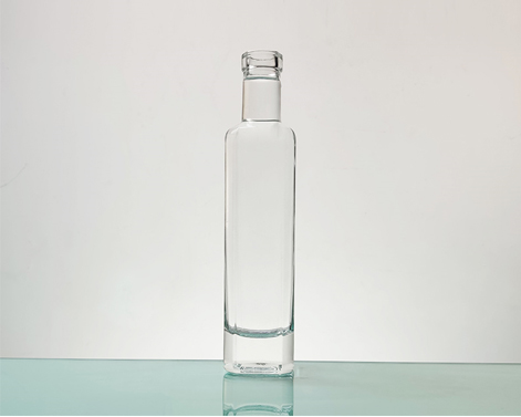 Botol minyak zaitun bening bentuk persegi 250ml