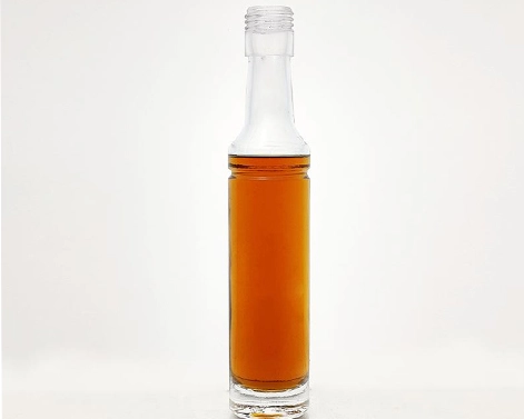 150ml tinggi bulat ekstra putih Flint Cork Thread Top botol Tequila