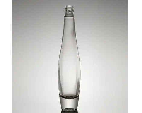 Botol Gin atasan Guala tinggi kaca Flint ekstra putih bentuk bulat 200ml