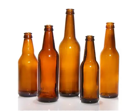 Botol Bir bulat warna coklat 500ml