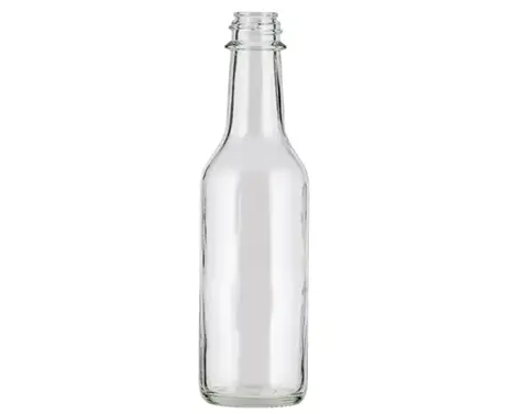 Botol kaca Flint bulat 250ml