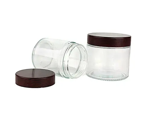 Toples kaca tepung batu 150ml