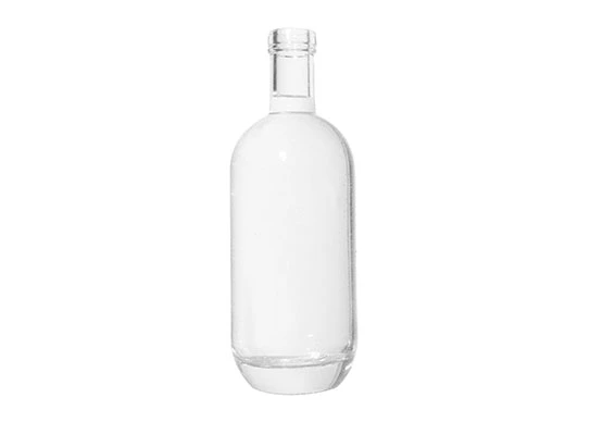 Wadah kaca Premium 750ml menampilkan warna asli Roh