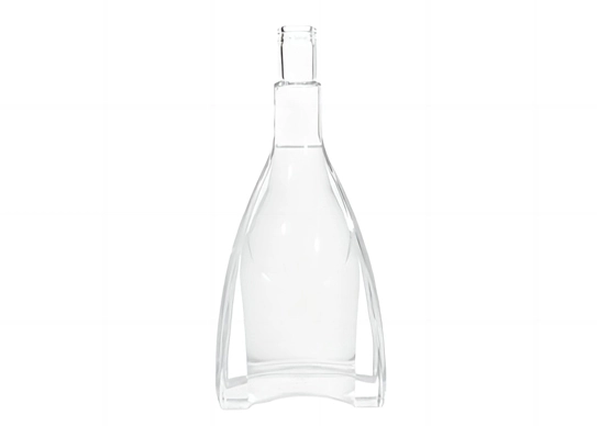 Botol kaca Edisi Terbatas Desain unik 750ml botol minuman keras berat