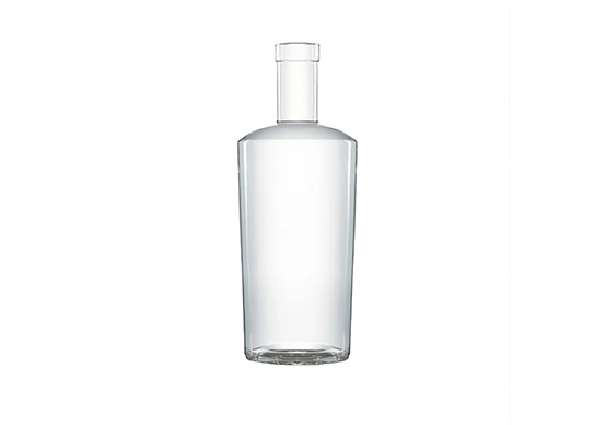 Botol Spirit kosong 700ml, wadah kaca Flint tinggi