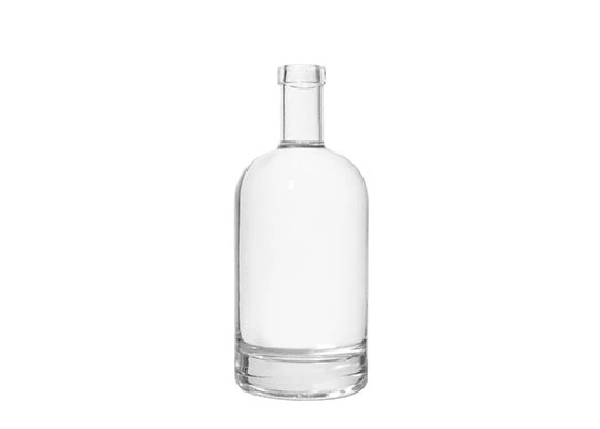 Nordic wadah kaca Super bulat 700ml kemasan Spirit