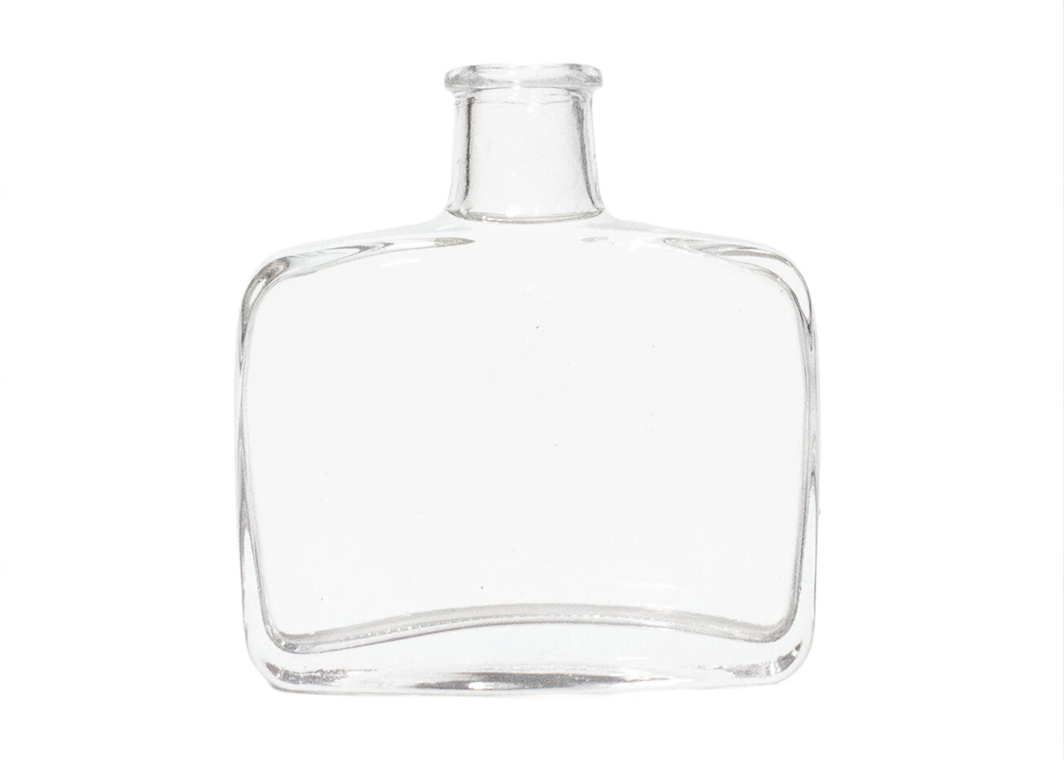 Wadah kaca bentuk Oval persegi panjang 500ML