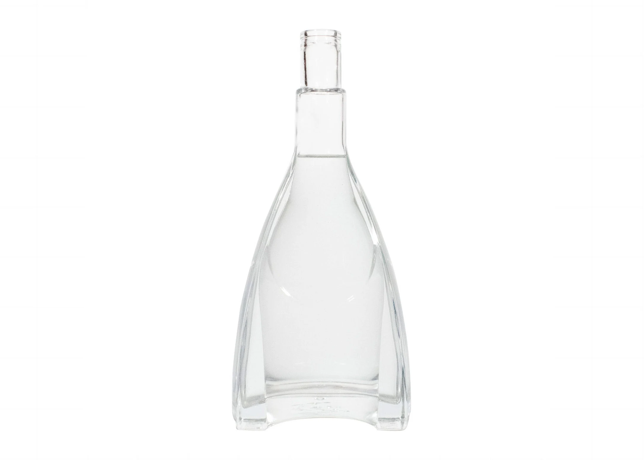 Desain mewah botol kaca kemasan Cognac