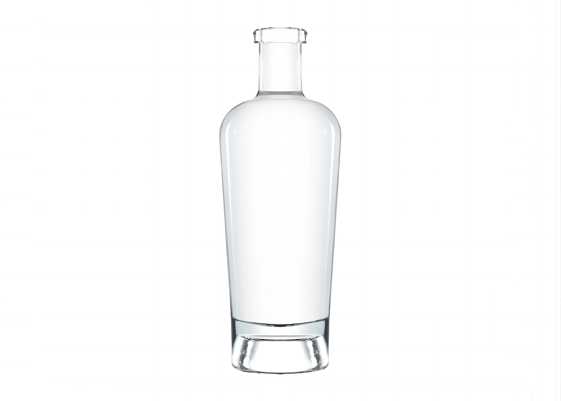Desain baru kemasan kaca botol alkohol 500ml