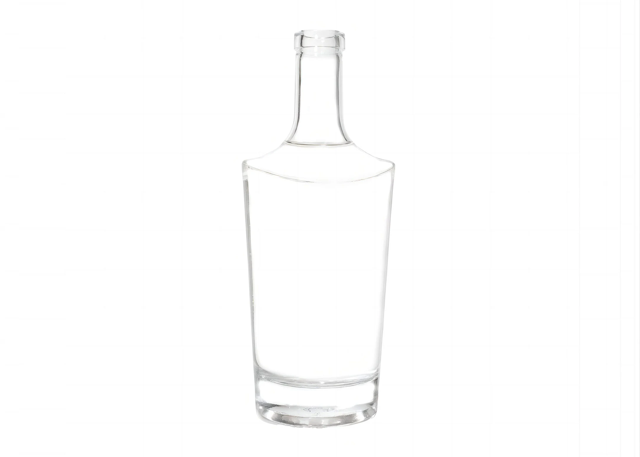 Desain bahu khusus botol kaca roh 500ml