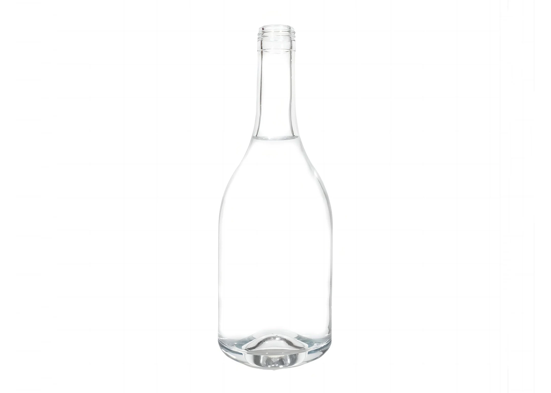 Botol kaca 500ml Thread Top Rum kemasan