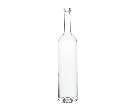 Botol minuman keras bulat dengan tinggi 1000ml RSG dengan alas tipis