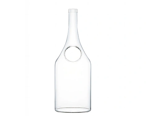 Botol roh bawah tipis Oval 1000ml Premium