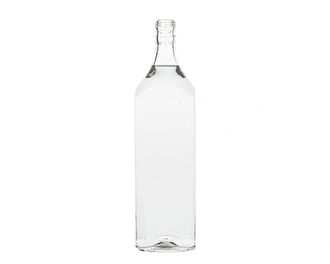 Tutup Ropp botol minuman keras kaca persegi 1000ml
