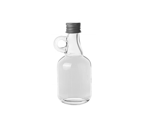 Botol minuman keras pegangan kecil kosong 50ml untuk Vodka Gin Tequila dengan GPI